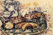 Paul Signac, The still life having bottle